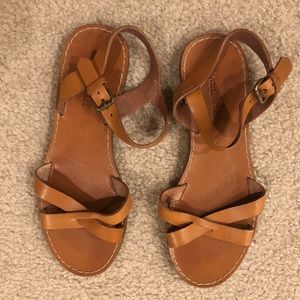 Madewell The Boardwalk Sandals Size 6